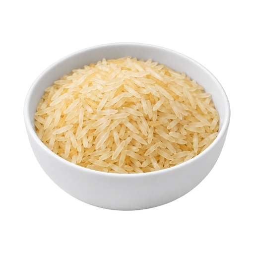 Illustration of Rice, white, long-grain, parboiled, unenriched, dry