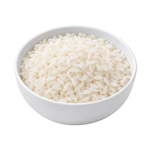 Illustration of Rice, white, medium-grain, raw, unenriched