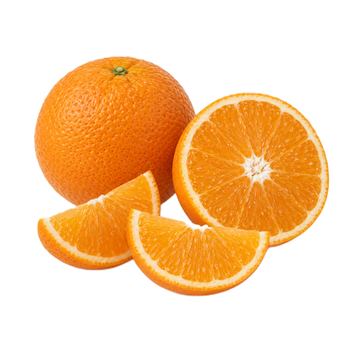 Illustration of Oranges, raw, with peel