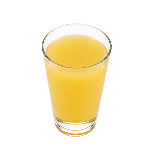 Illustration of Pineapple juice, canned or bottled, unsweetened, without added ascorbic acid