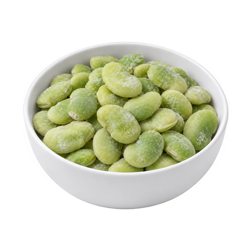 Illustration of Lima beans, immature seeds, frozen, fordhook, unprepared