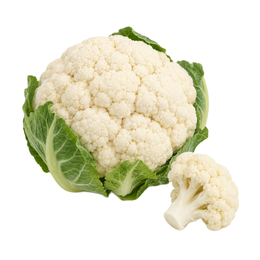 Ilustración de Coliflor cruda