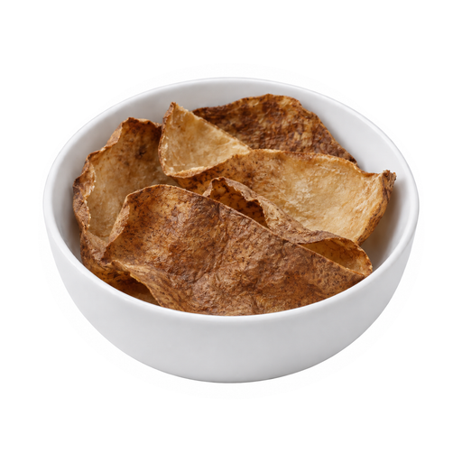 Illustration of Potatoes, baked, skin, without salt