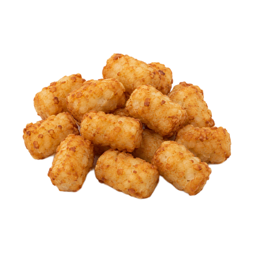 Illustration of Potato puffs, frozen, oven-heated