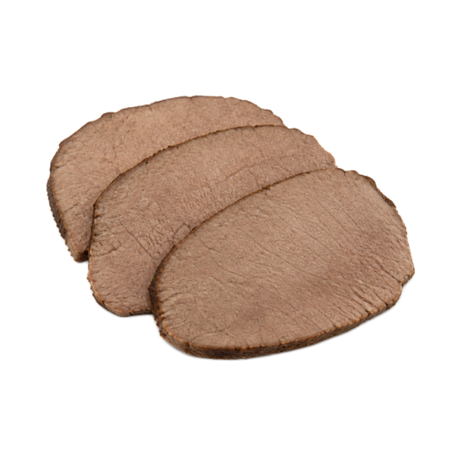 Ilustração de Carne bovina, quarto traseiro, corte bottom round, peça para assar, somente carne magra separável, aparada até 0 polegadas de gordura externa, classificação Select, assada no forno
