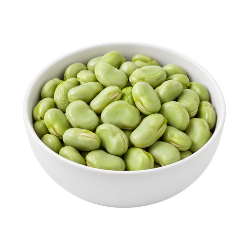 Ilustração de Favas, sementes imaturas, cruas