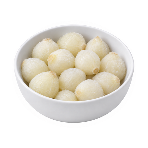 Illustration of Onions, frozen, whole, unprepared