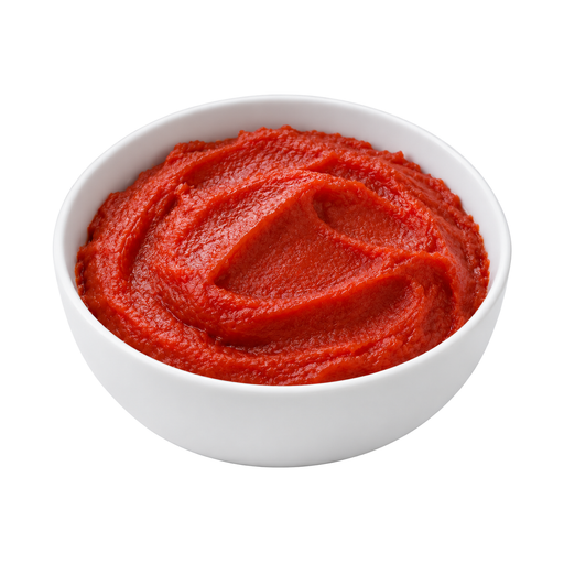 Illustration of Tomato products, canned, paste, without salt added (Includes foods for USDA's Food Distribution Program)