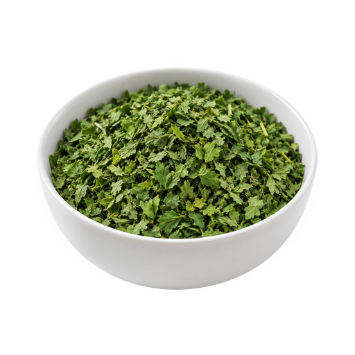 Illustration of Parsley, freeze-dried