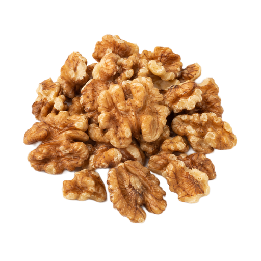 Illustration of Nuts, walnuts, dry roasted, with salt added