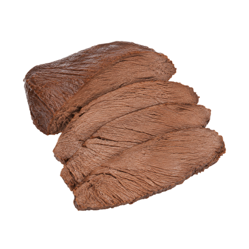 Ilustración de Carne de res, pecho (brisket), entero, solo carne magra separable, recortada hasta 0 pulgadas de grasa externa, todas las categorías de calidad, braseada