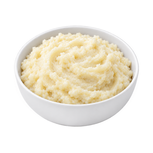 Ilustración de Comida rápida, puré de patata