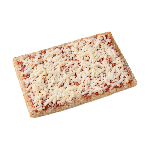 Illustration of School Lunch, pizza, TONY'S SMARTPIZZA Whole Grain 4x6 Cheese Pizza 50/50 Cheese, frozen