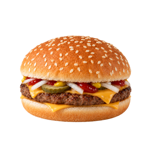 Illustration of McDONALD'S, QUARTER POUNDER with Cheese