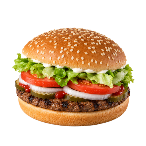 Ilustración de BURGER KING, WHOPPER sin queso