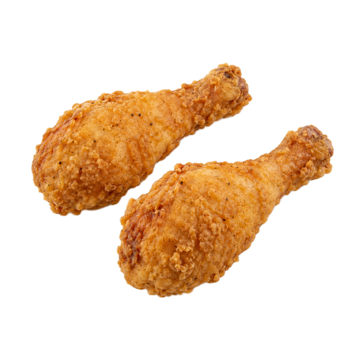 Illustration of KFC, Fried Chicken, ORIGINAL RECIPE, Drumstick, meat and skin with breading
