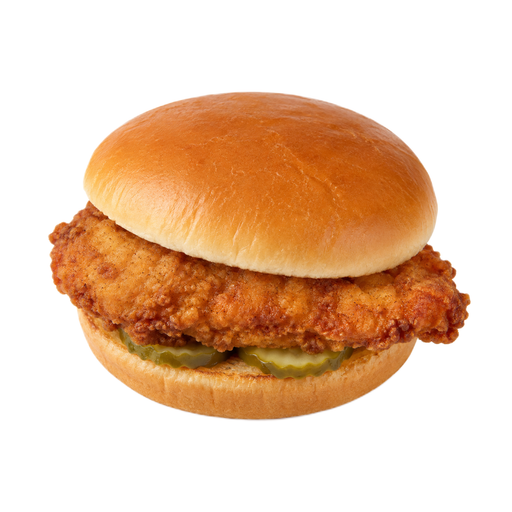 Ilustração de CHICK-FIL-A, sanduíche de frango