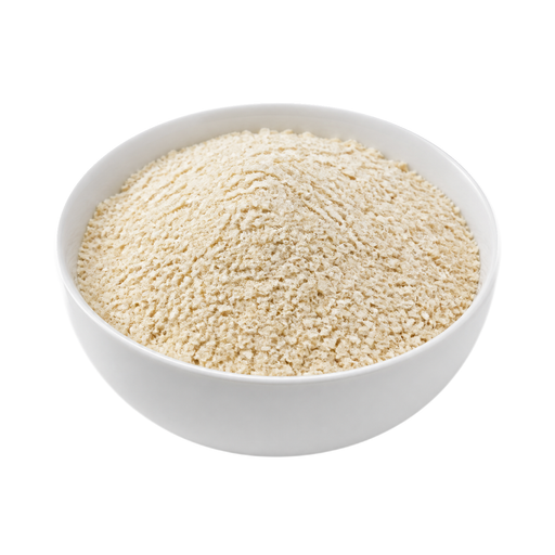 Ilustración de Alimento infantil, cereal de avena con miel, seco