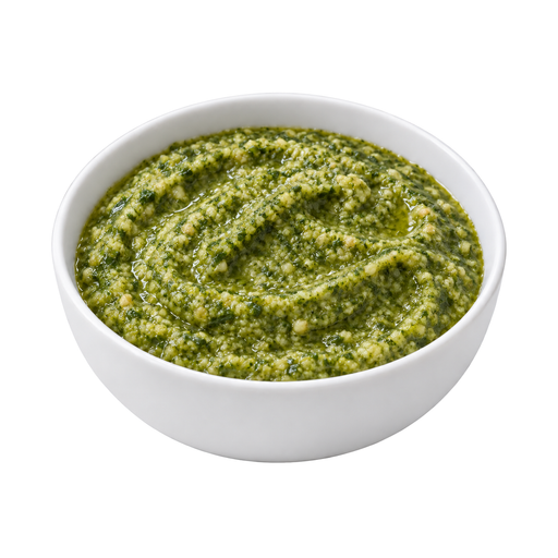 Illustration of Sauce, pesto, MEZZETTA, NAPA VALLEY BISTRO, basil pesto, ready-to-serve