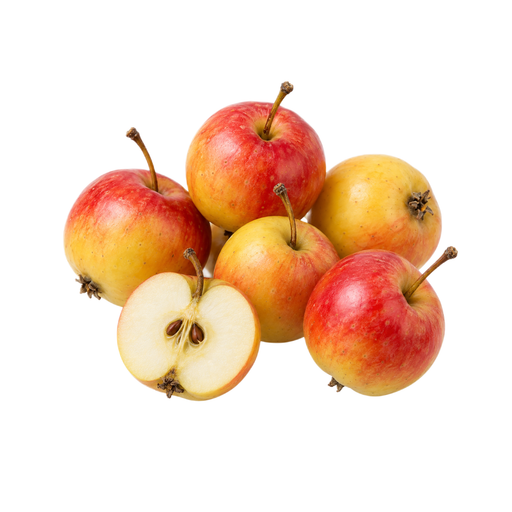 Ilustración de Manzanas silvestres (crabapples), crudas