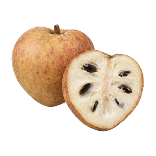 Ilustración de Anona corazón de buey (Annona reticulata), cruda