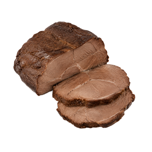 Ilustração de Carne bovina, dianteiro (chuck), corte clod, peça para assar, carne magra e gordura separáveis, aparada até 0 polegadas de gordura externa, classificação Select, assada no forno