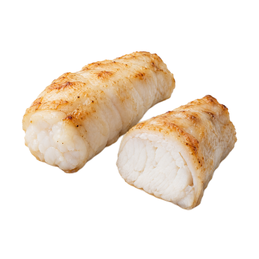 Illustration of Fish, monkfish, cooked, dry heat