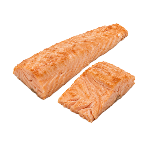 Illustration of Fish, salmon, Atlantic, wild, cooked, dry heat