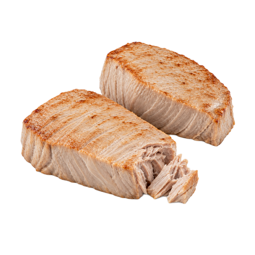 Illustration of Fish, tuna, skipjack, fresh, cooked, dry heat
