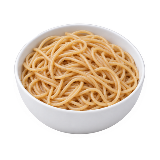 Illustration of Pasta, whole grain, 51% whole wheat, remaining enriched semolina, cooked (Includes foods for USDA's Food Distribution Program)