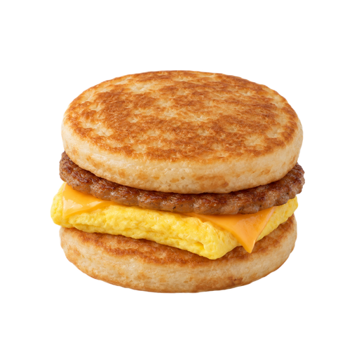 Illustration of McDONALD'S, Sausage, Egg & Cheese McGRIDDLES