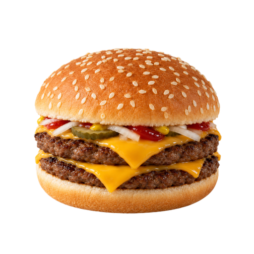 Illustration of McDONALD'S, DOUBLE QUARTER POUNDER with Cheese