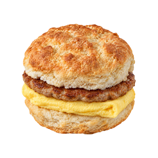 Illustration of McDONALD'S, Sausage Biscuit with Egg