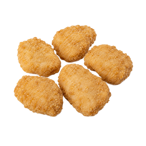 Ilustração de Nuggets de frango, carne clara, pré-cozidos, congelados, não reaquecidos