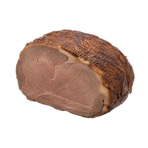 Ilustração de Carne bovina, miolo da costela (rib eye), peça para assar, sem osso, com aba lateral, carne magra e gordura separáveis, aparada até 1/8 de polegada de gordura externa, todas as classificações de qualidade, assada no forno