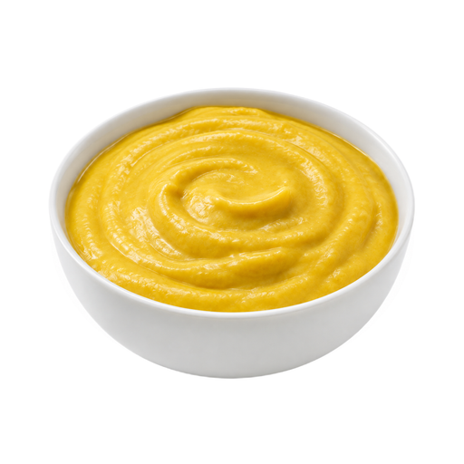 Illustration of Mustard, prepared, yellow