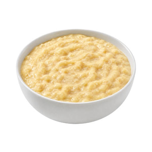 Ilustración de Alimento infantil, comida de macarrones con queso, etapa júnior
