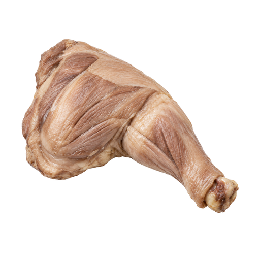 Ilustración de Pollo de engorde, pierna, solo carne, guisado