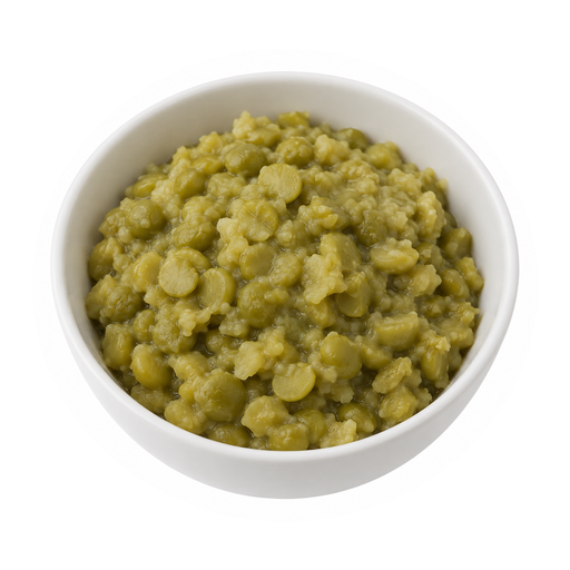 Illustration of Peas, split, mature seeds, cooked, boiled, without salt
