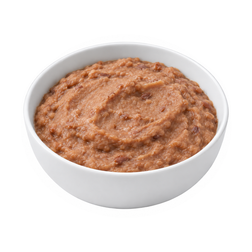 Illustration of Refried beans, canned, fat-free
