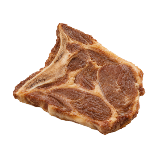 Illustration of Lamb, shoulder, blade, separable lean and fat, trimmed to 1/4" fat, choice, cooked, braised