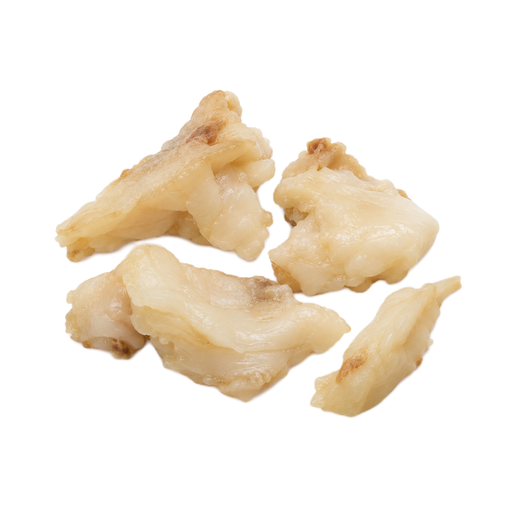 Illustration of Lamb, New Zealand, imported, frozen, composite of trimmed retail cuts, separable fat, cooked