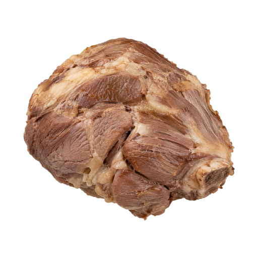 Illustration of Lamb, shoulder, whole (arm and blade), separable lean and fat, trimmed to 1/8" fat, choice, cooked, braised