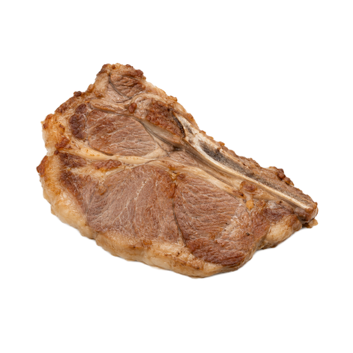 Illustration of Lamb, shoulder, blade, separable lean and fat, trimmed to 1/8" fat, choice, cooked, roasted