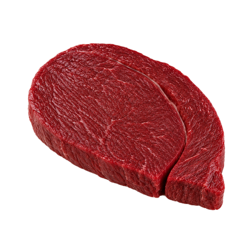 Illustration of Game meat, bison, ribeye, separable lean only, trimmed to 0" fat, raw