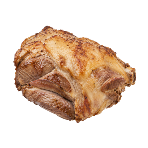 Illustration of Lamb, Australian, imported, fresh, shoulder, whole (arm and blade), separable lean and fat, trimmed to 1/8" fat, cooked