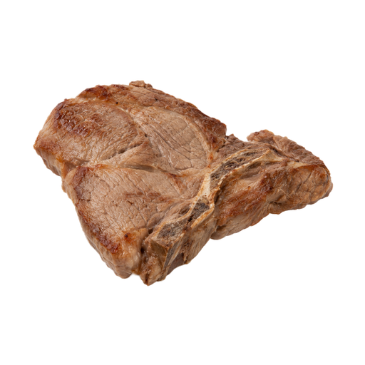 Illustration of Lamb, Australian, imported, fresh, shoulder ,blade, separable lean only, trimmed to 1/8" fat, cooked, broiled