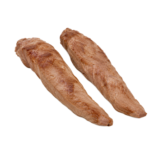Illustration of Lamb, New Zealand, imported, tenderloin, separable lean only, cooked, fast fried