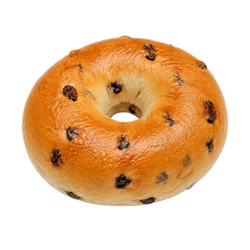 Ilustración de Bagels de canela y pasas