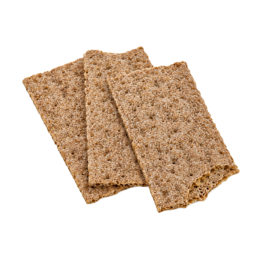 Ilustración de Pan crujiente tipo crispbread de centeno